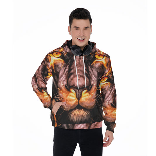 All-Over Print Men's Pullover Hoodie