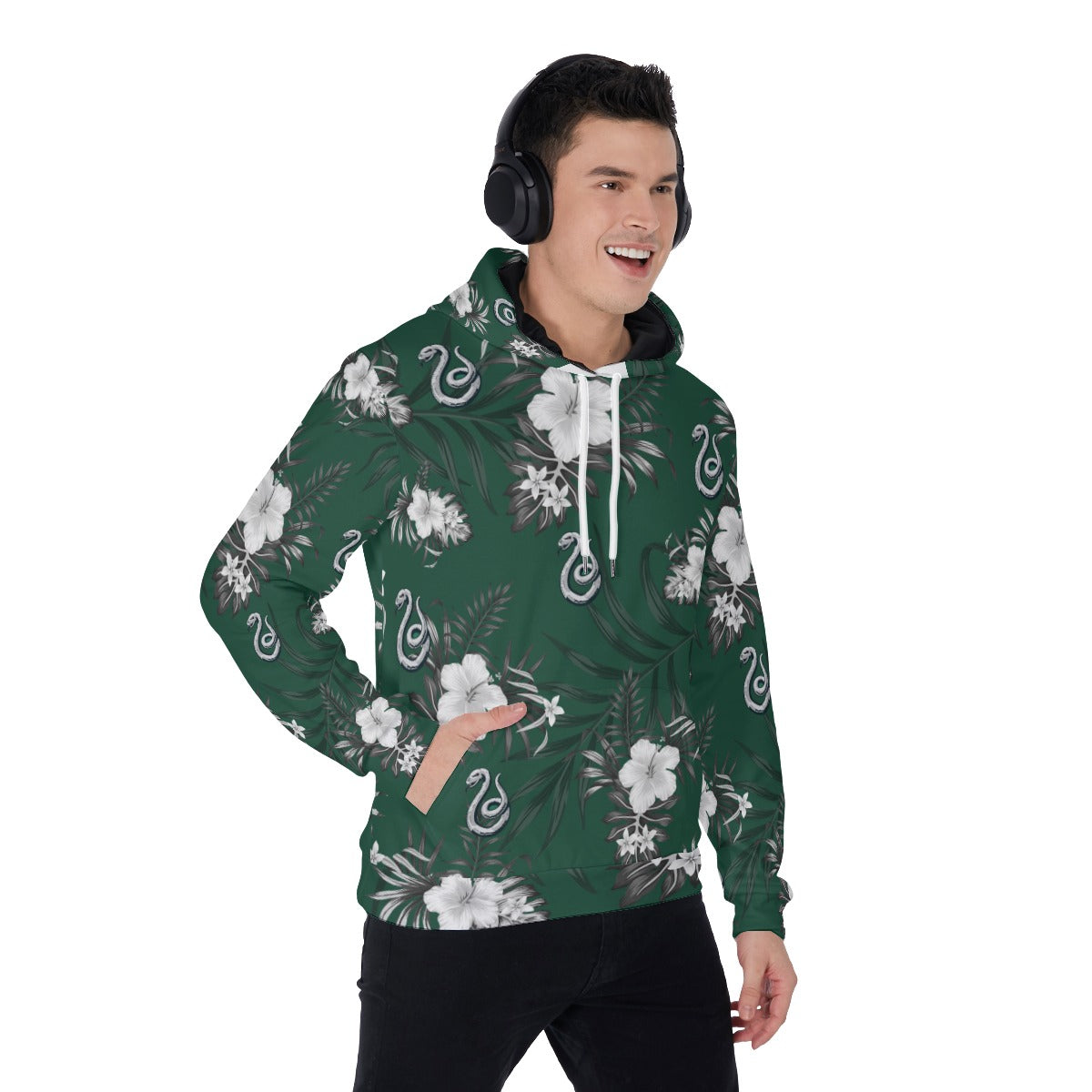 All-Over Print Men's Pullover Hoodie