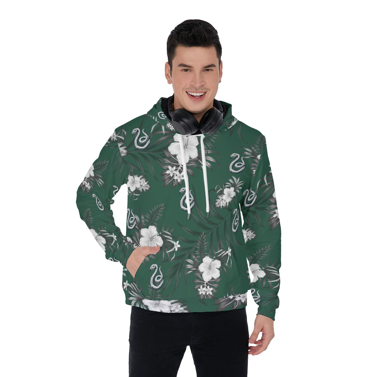 All-Over Print Men's Pullover Hoodie