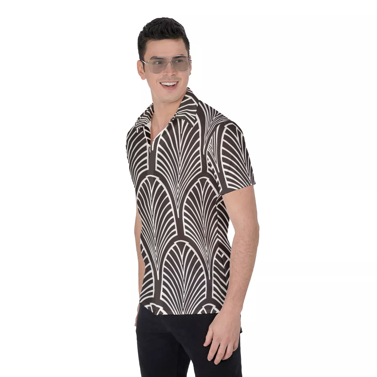 All-Over Print Men's Shirt