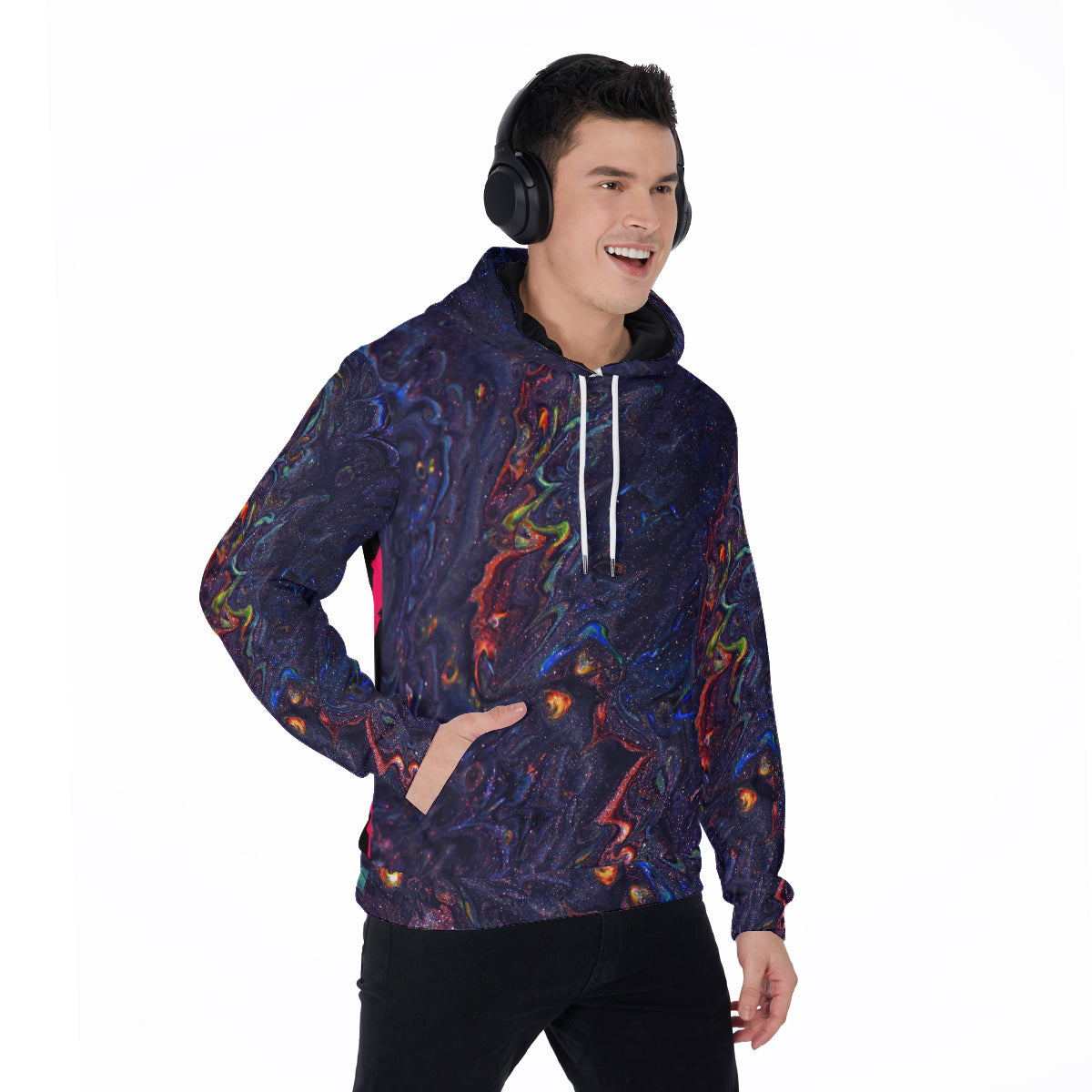 All-Over Print Men's Pullover Hoodie