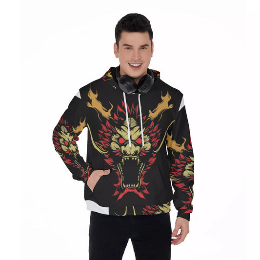 All-Over Print Men's Pullover Hoodie