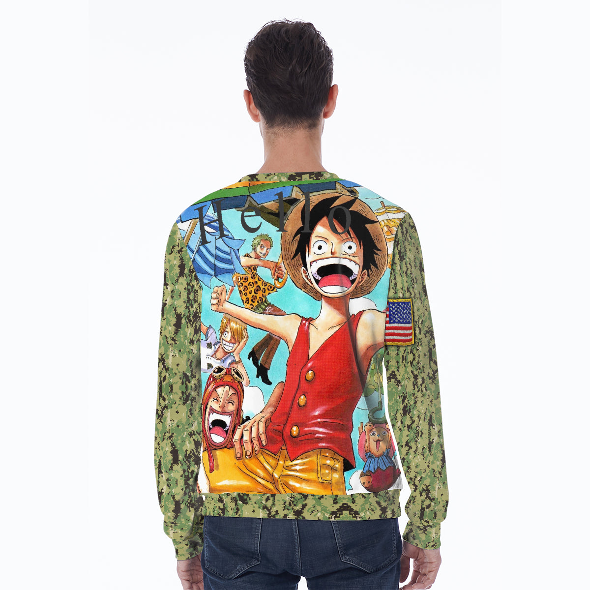 All-over print unisex sweatshirt