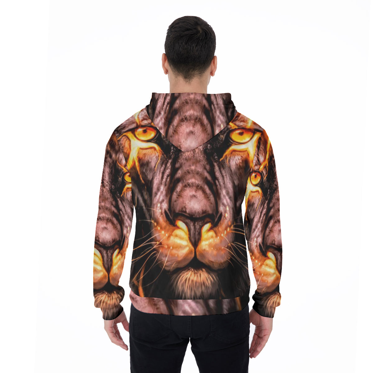 All-Over Print Men's Pullover Hoodie