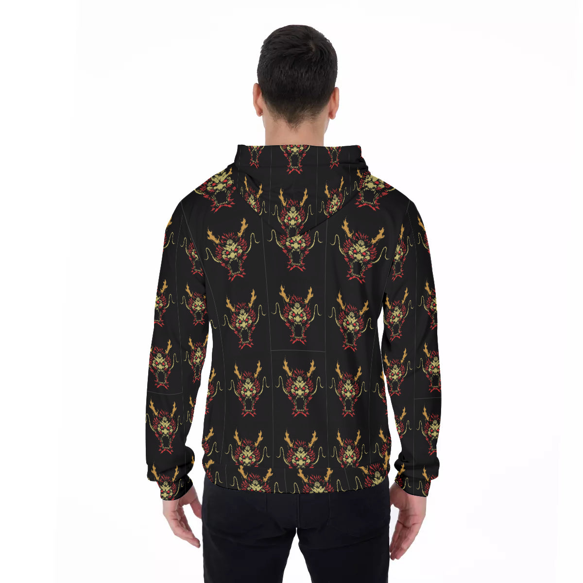 All-Over Print Men's Pullover Hoodie