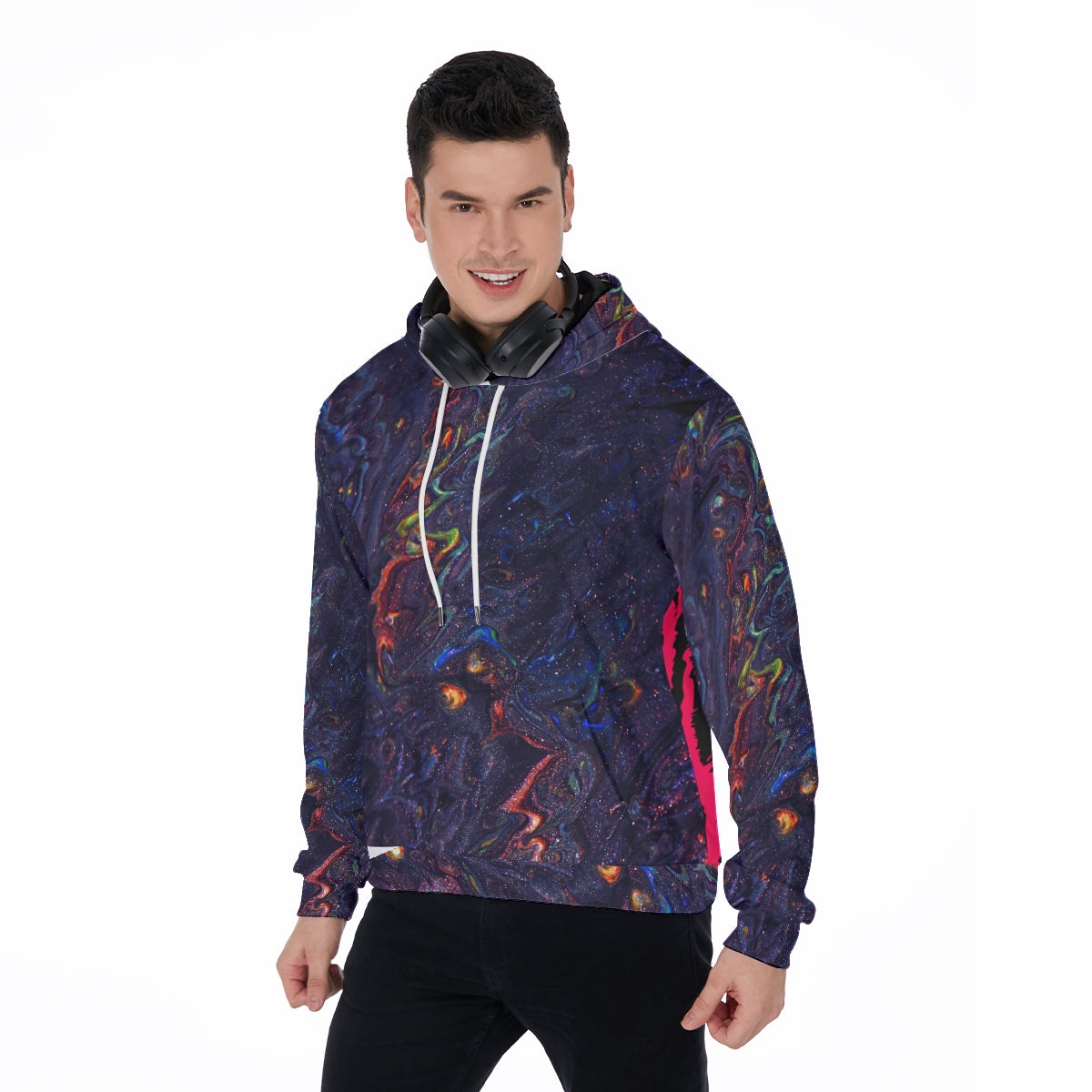 All-Over Print Men's Pullover Hoodie